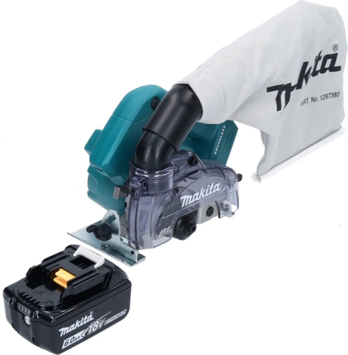 Makita DCC 500 G1 Diamantsnijder 125mm - 18V 6,0Ah