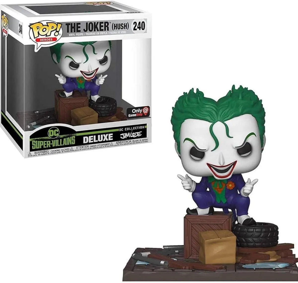 Funko POP The Joker (Hush) DC Super Villains
