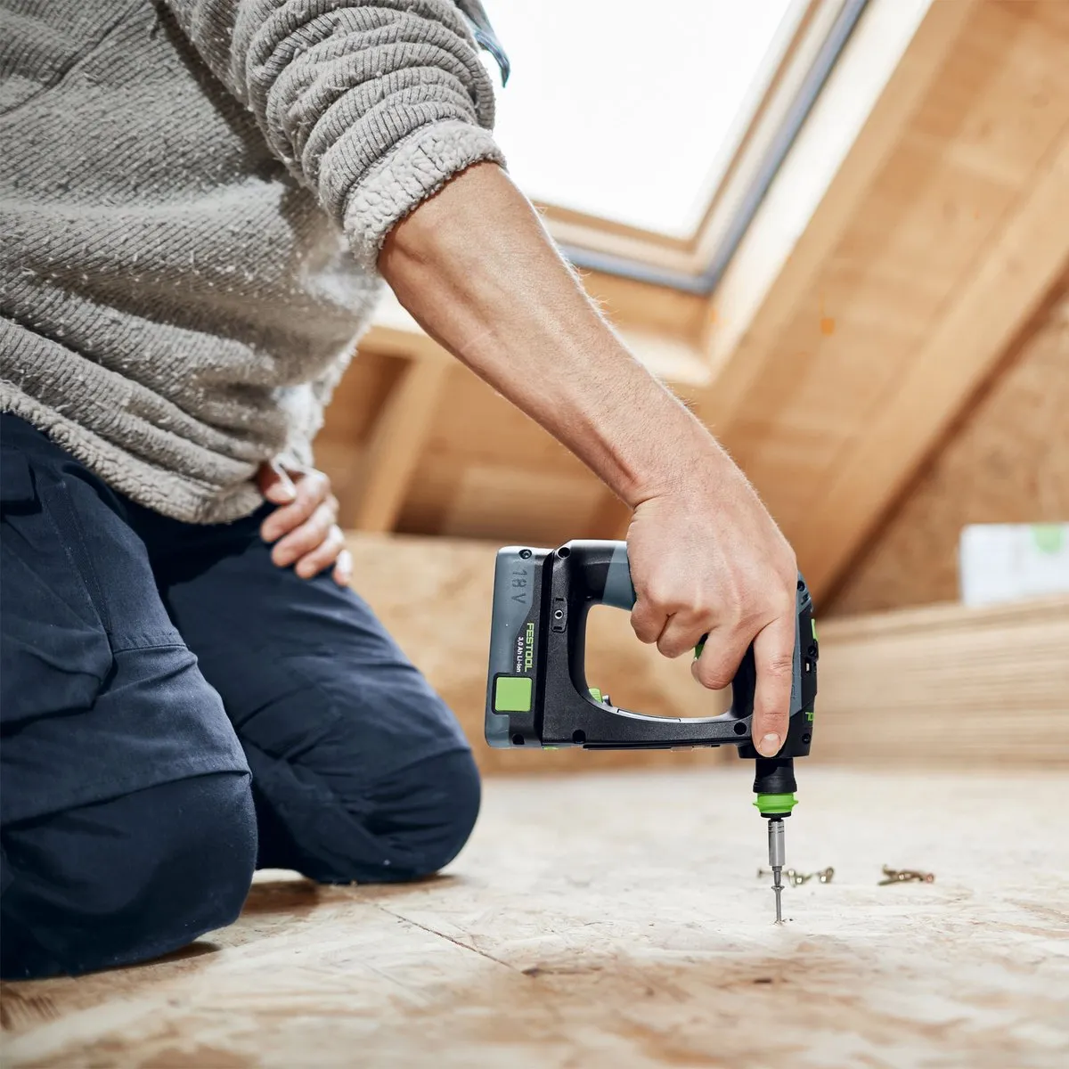 Festool CXS 18 C 3,0-Plus Accu Schroefboormachine 18V - 2x Accu 3,0Ah