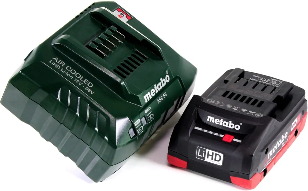 Metabo 18V LiHD Accu Basisset 4,0Ah - 625367000