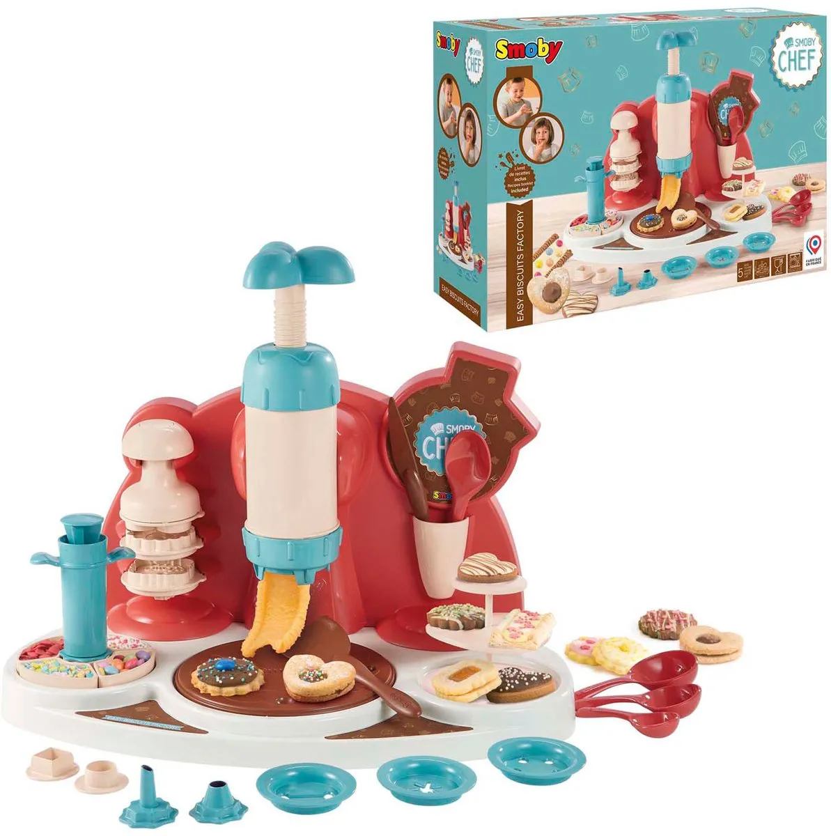 Smoby Chef Koekjesfabriek Speelgoedset - 25-delig - Multicolor