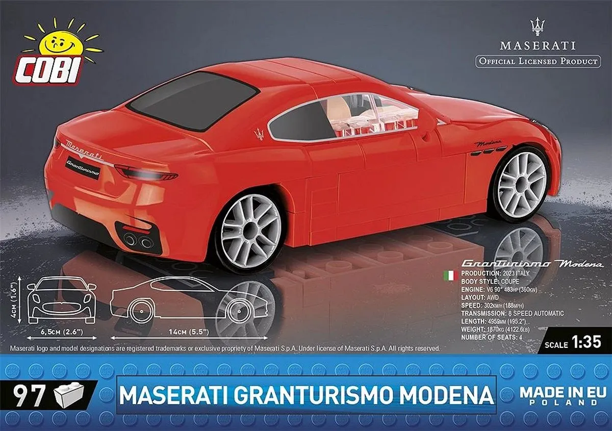 Cobi Granturismo Modena COBI-24505 - 97 Stukken