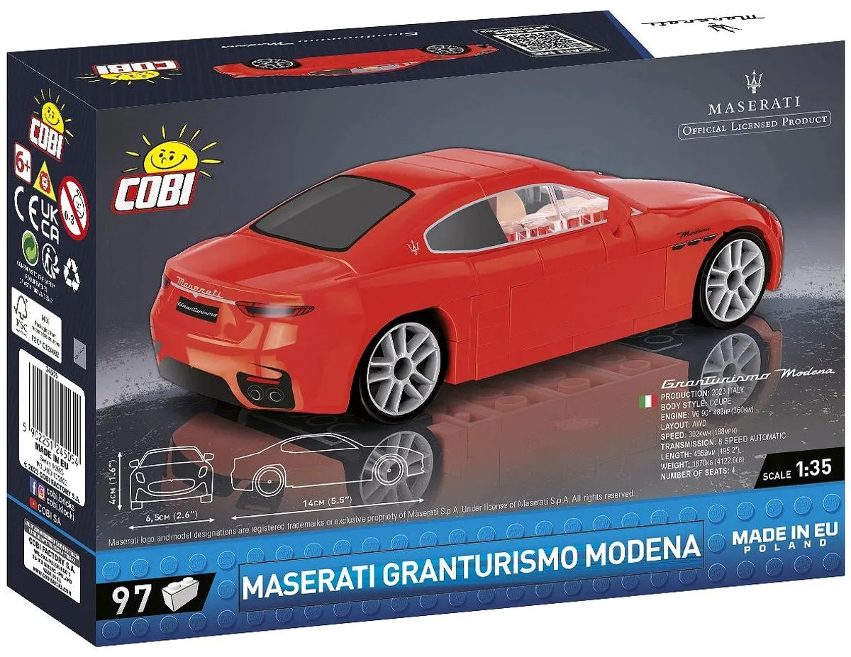 Cobi Granturismo Modena COBI-24505 - 97 Stukken