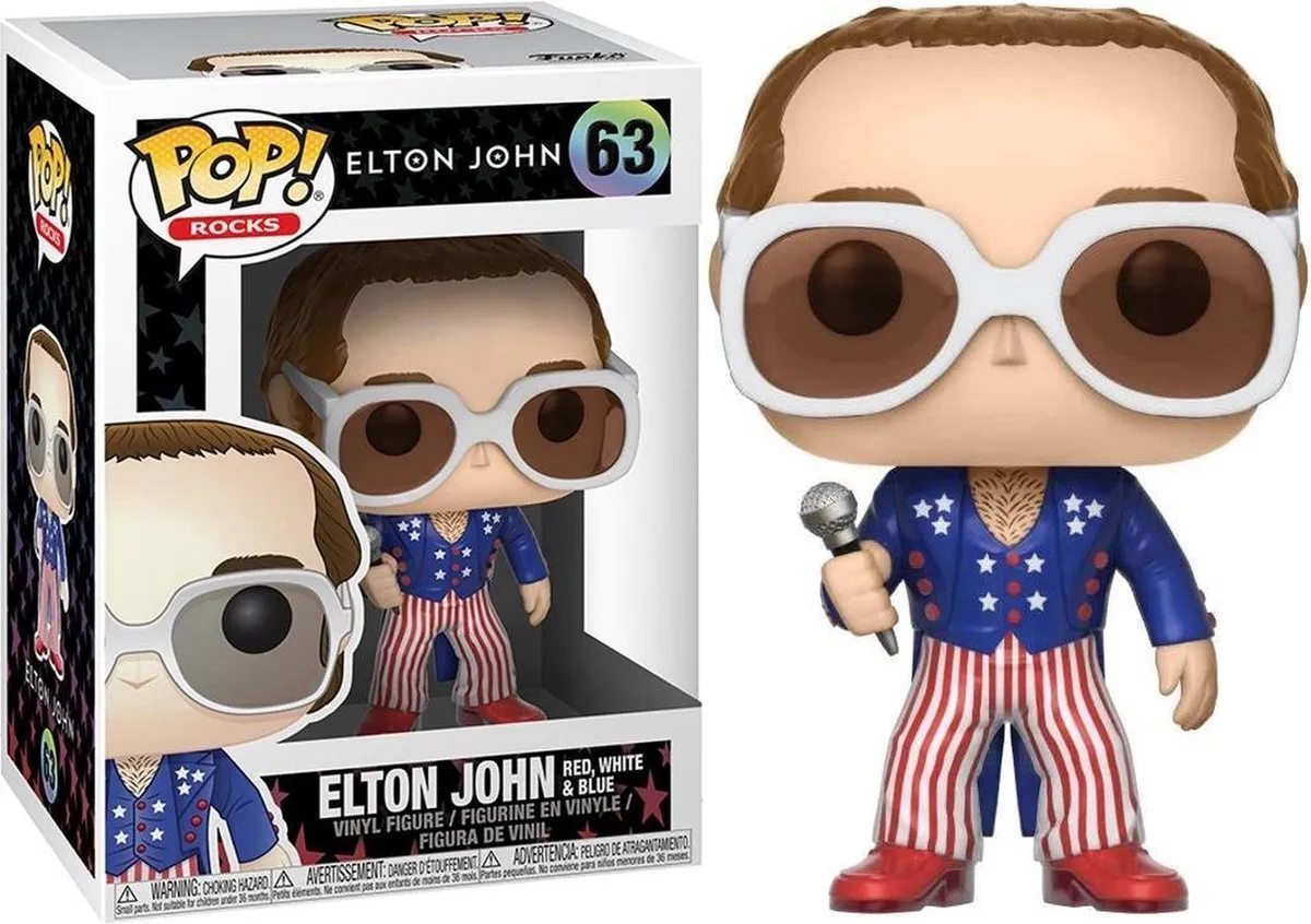 Funko Pop! Elton John FUN26295 Verzamelfiguur