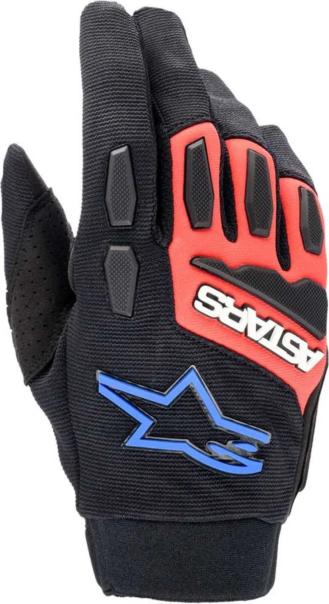 Alpinestars Full Bore Xt Handschoenen - Zwart Helder Rood Blauw 2XL - afbeelding 6 van 6