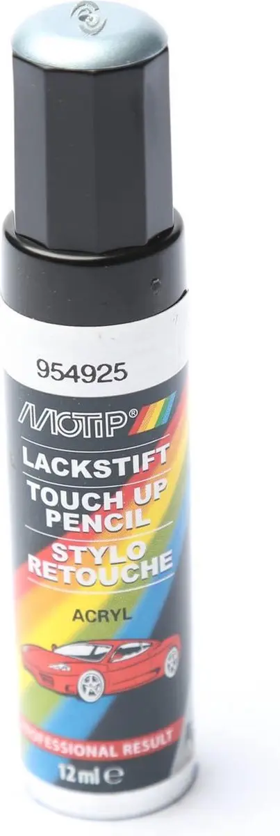 Motip 954925 Auto Lakstift Blauw Metallic 12ml