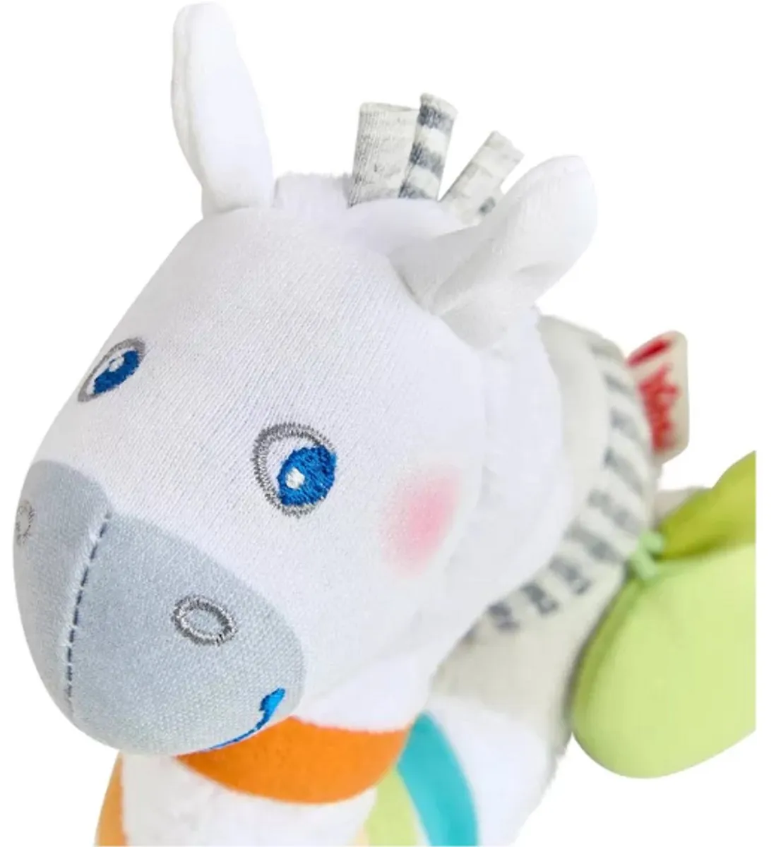 Haba Rammelaar Zebra Textiel - Multicolor