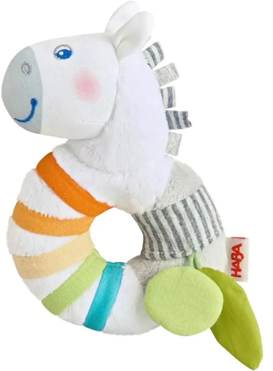 Haba Rammelaar Zebra Textiel