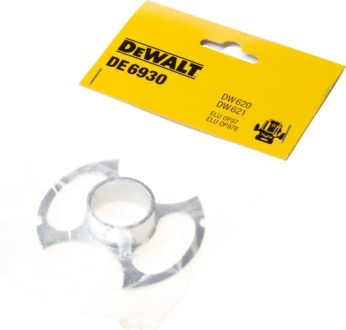 DeWalt DE6930 Kopieerring 30mm - Zilver