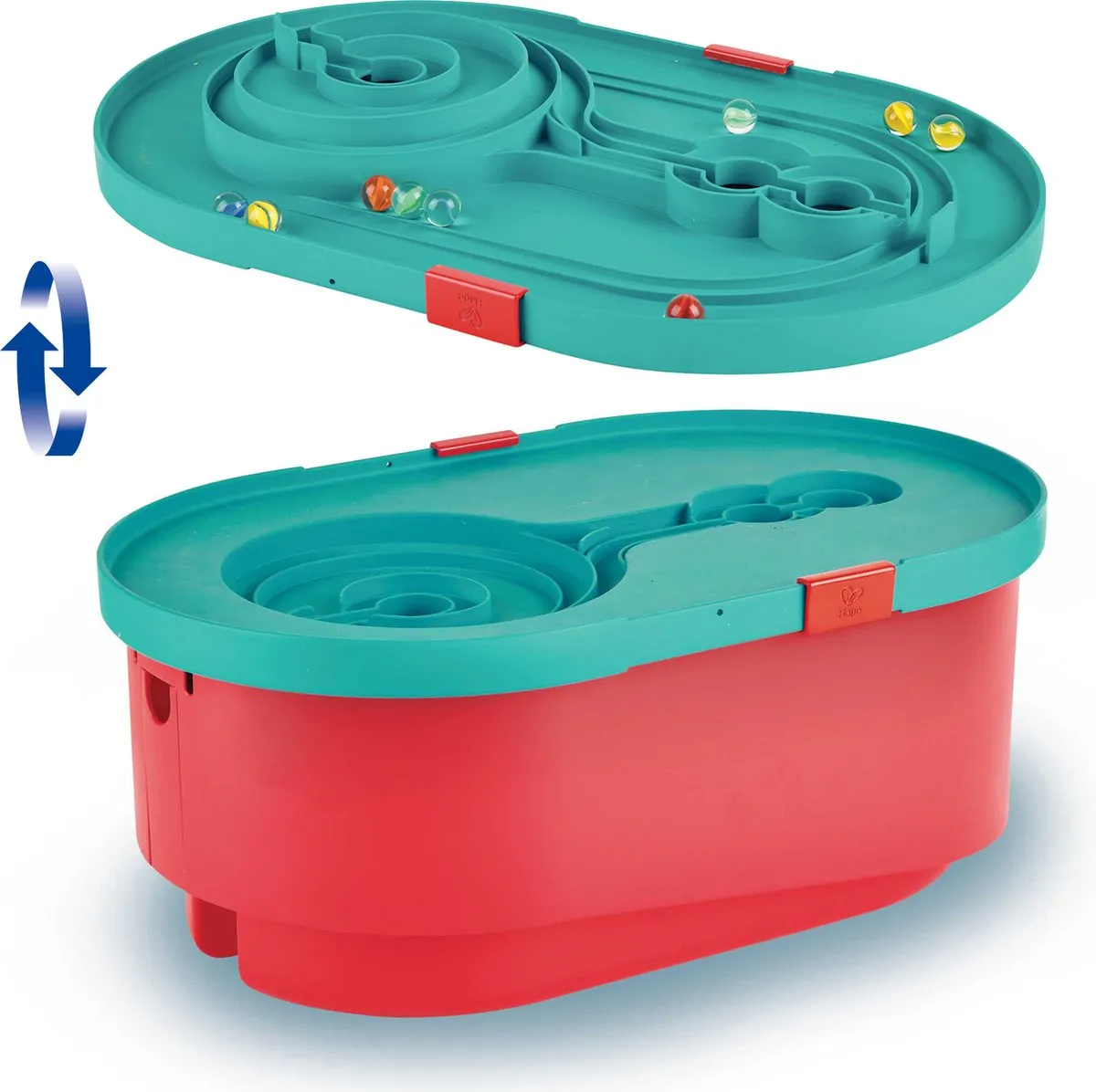 Hape Quadrilla Stack Track Bucket Set E6027 - Knikkerbaan - Veelkleurig