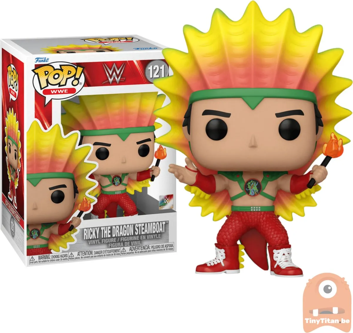 Funko WWE POP! Ricky Steamboat 67399 - Multicolor