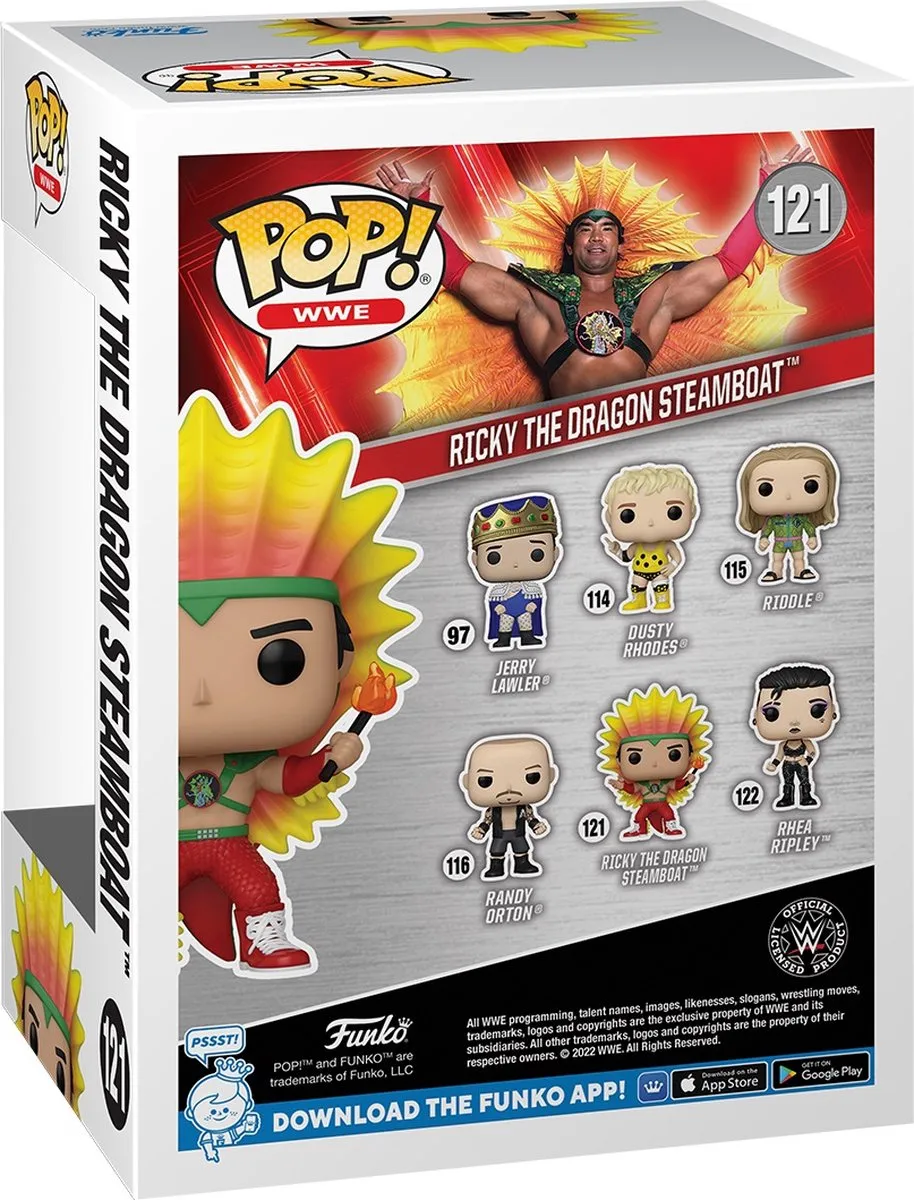 Funko WWE POP! Ricky Steamboat 67399 - Multicolor
