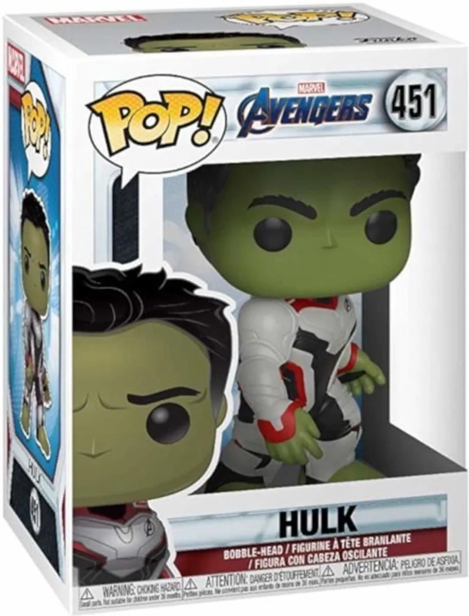 Funko Pop! Marvel Avengers Endgame The Hulk FUN36659 - Verzamelfiguur - Multi
