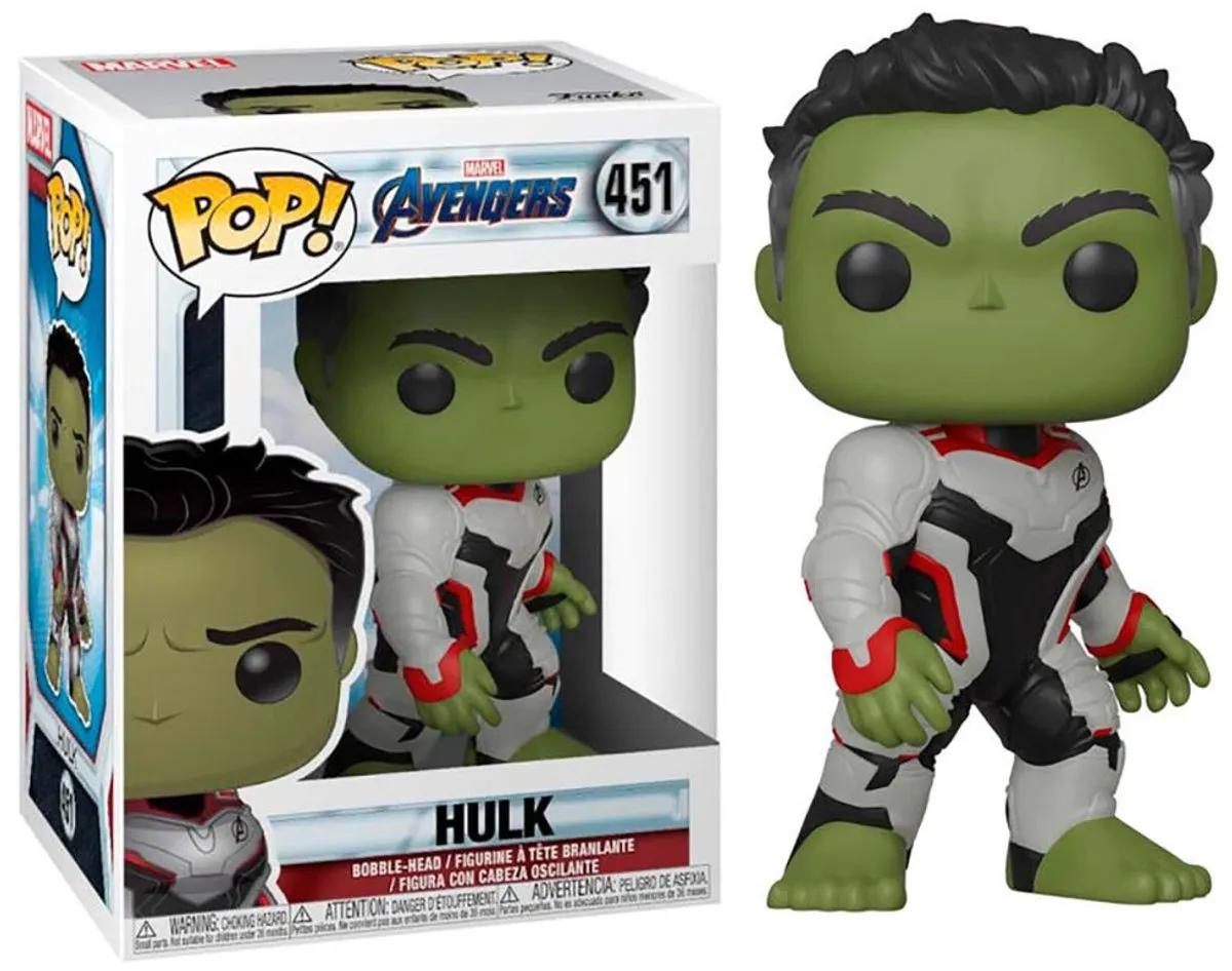 Funko Pop! Marvel Avengers Endgame The Hulk FUN36659 - Verzamelfiguur - Multi