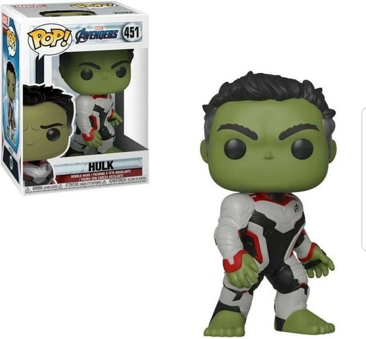Funko Pop! Marvel Avengers Endgame The Hulk FUN36659 - Verzamelfiguur - Multi