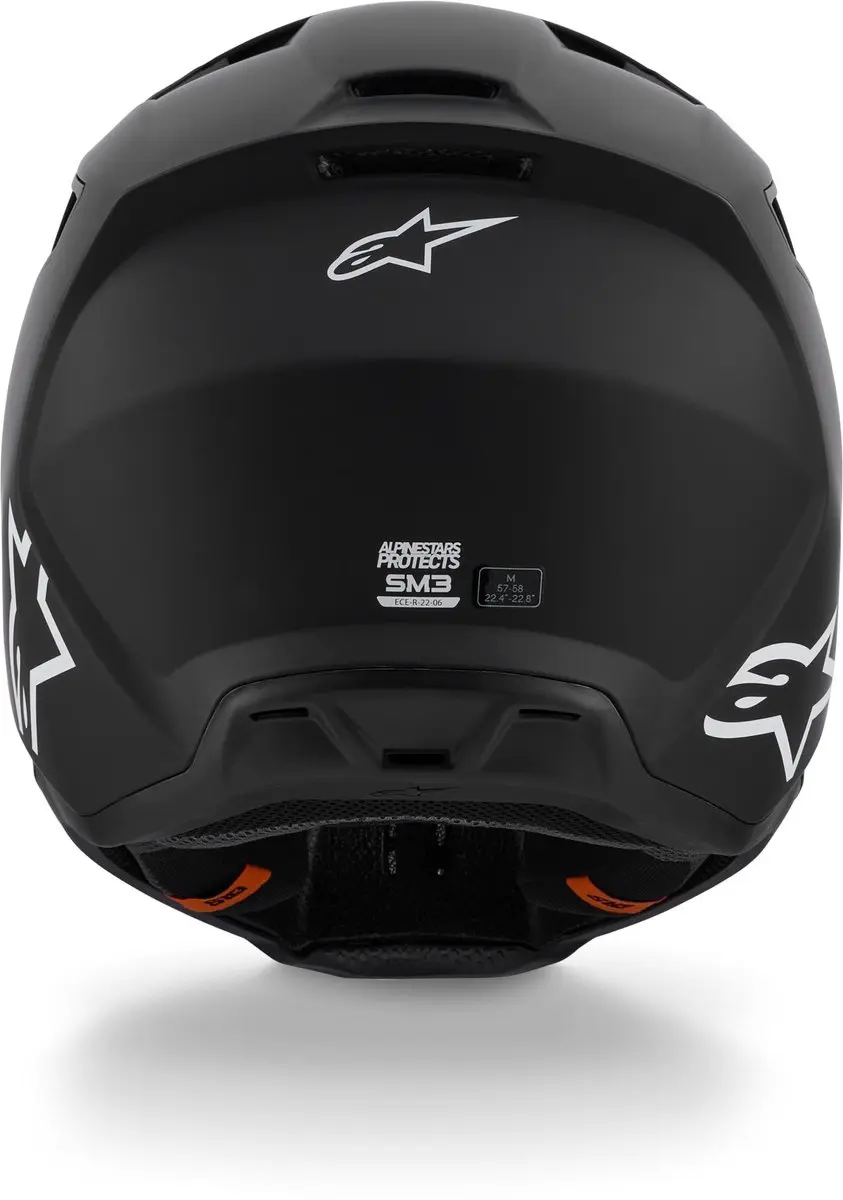 Alpinestars S-M3 Crosshelm - Maat S - Mat Zwart