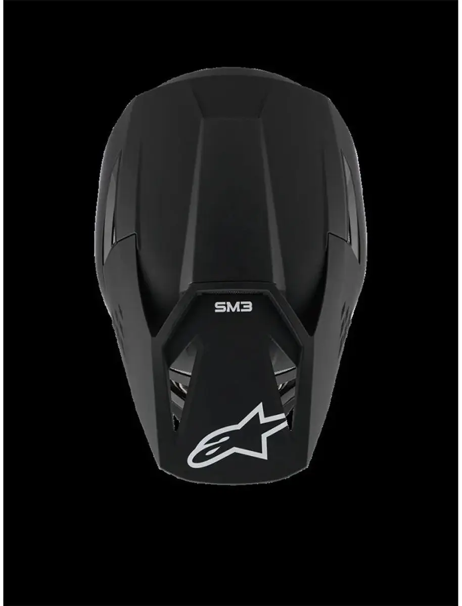 Alpinestars S-M3 Crosshelm - Maat S - Mat Zwart