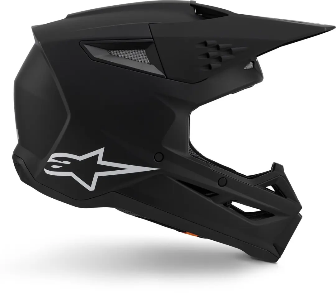 Alpinestars S-M3 Crosshelm - Maat S - Mat Zwart - afbeelding 6 van 6