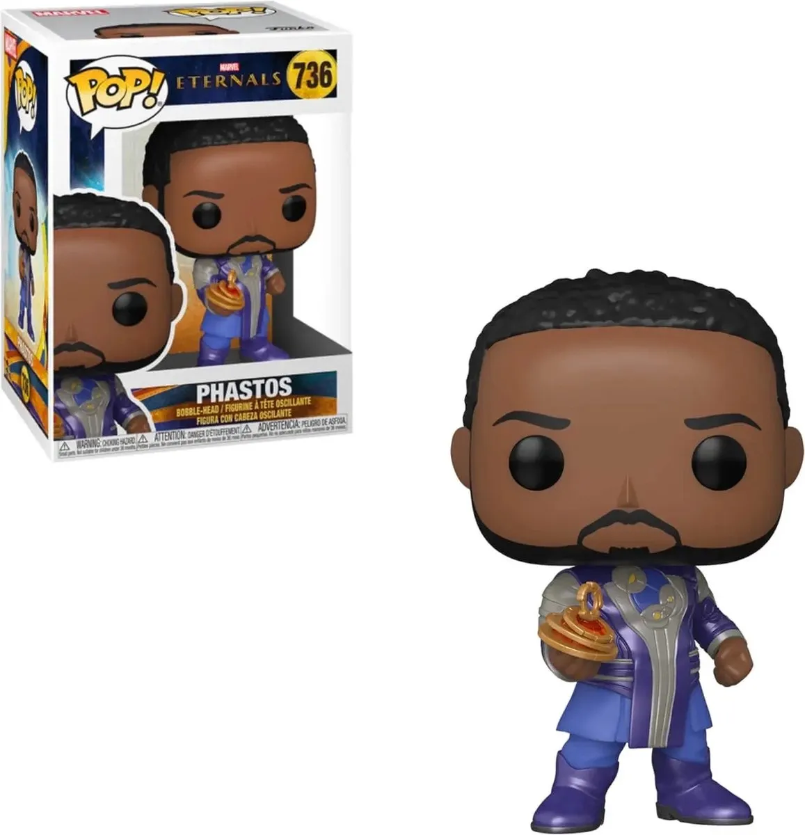 Funko POP! Phastos Marvel Eternals - 9cm - Multicolours