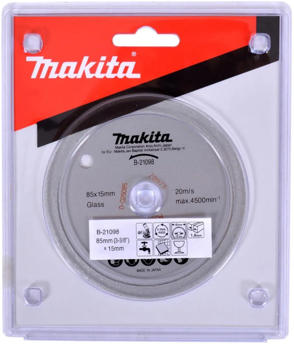 Makita Diamantschijf B-21098 85x15mm - Metaal