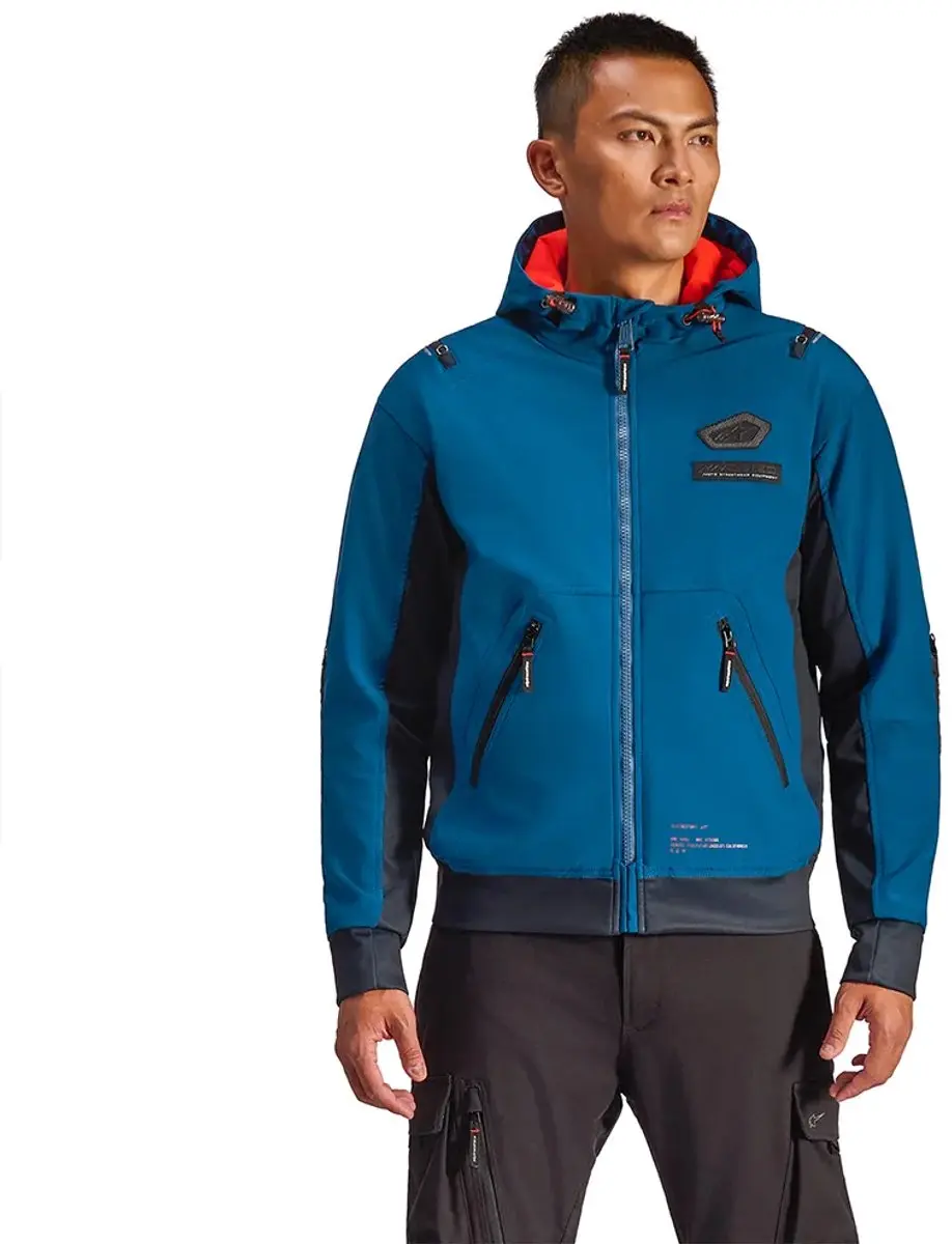 Alpinestars Moblast WP Motorjas - Maat S - Blauw