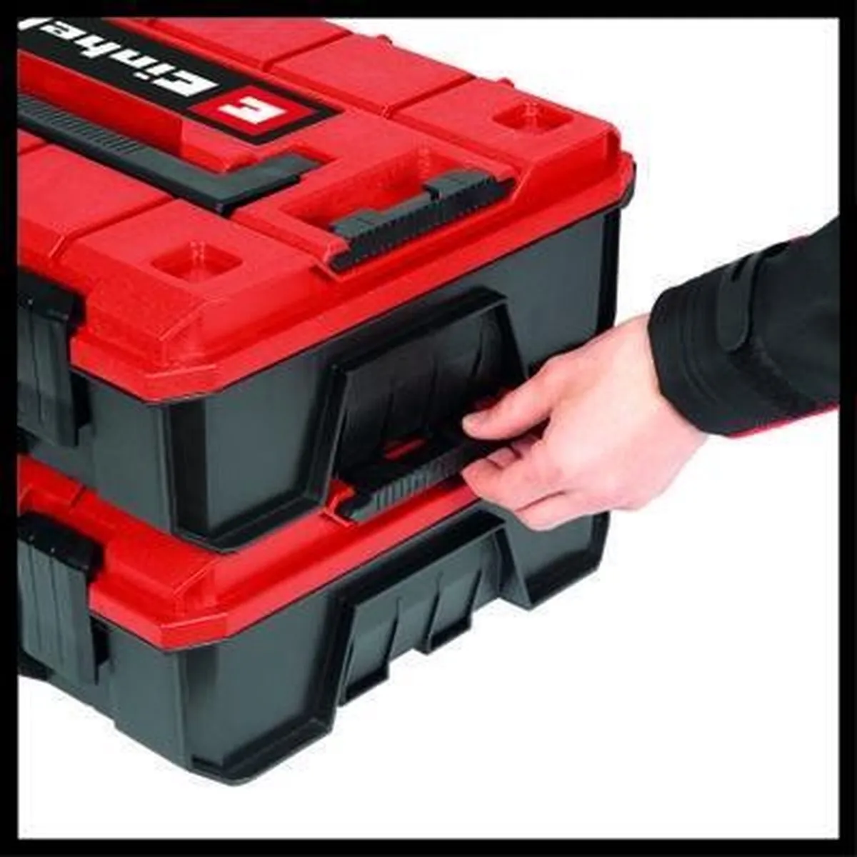 Einhell E-Case S-F 4540011 Systeemkoffer - 25kg - Rood/Zwart