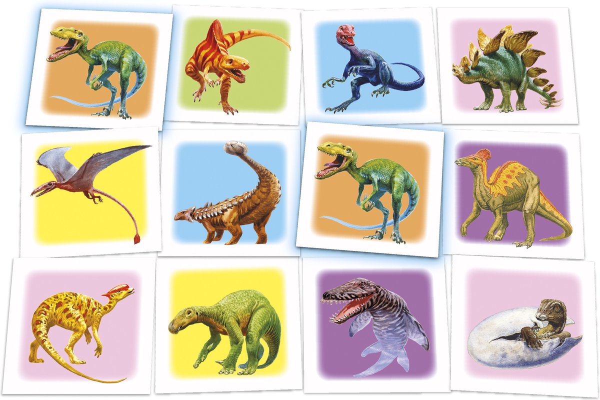 Tactic Memory - Kaartspel - Memo - Dino's