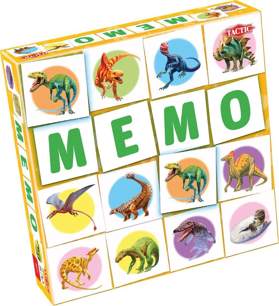 Tactic Memory Dino Memo Kaartspel - 6 Spelers