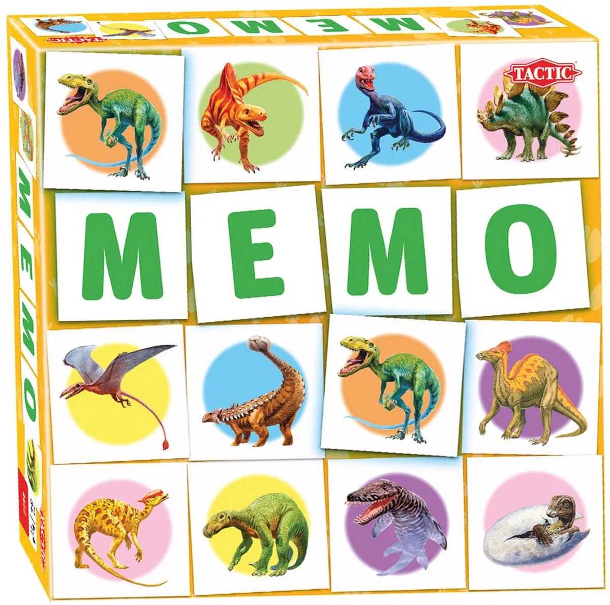 Tactic Memory Dino Memo Kaartspel - 6 Spelers