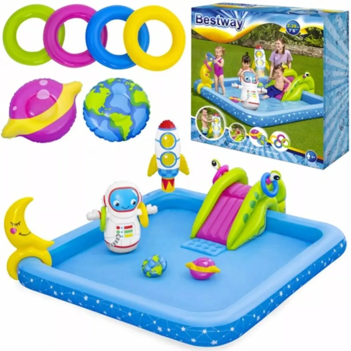 Bestway Play Center Lil' Astronaut 53126 - Blauw