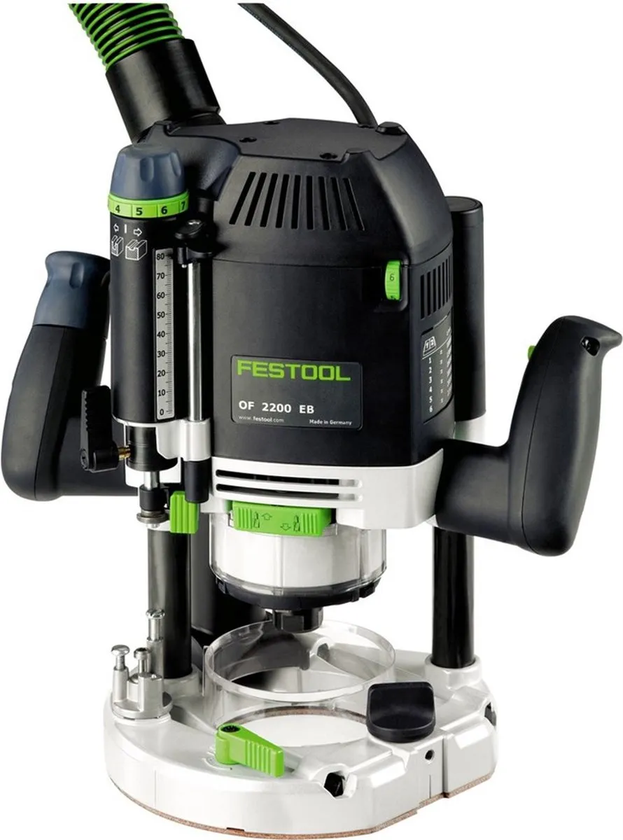 Festool OF 2200 EB-Plus Slijpschijfmachine 2200W - Grijs/Zwart