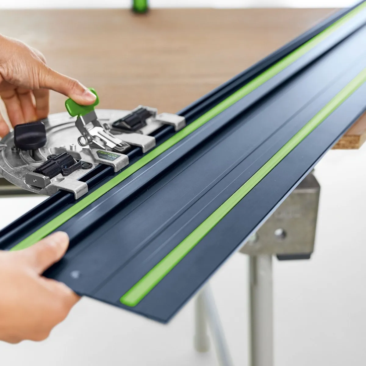Festool FS 1400/2 BL Geleiderail 1400mm - Blauw