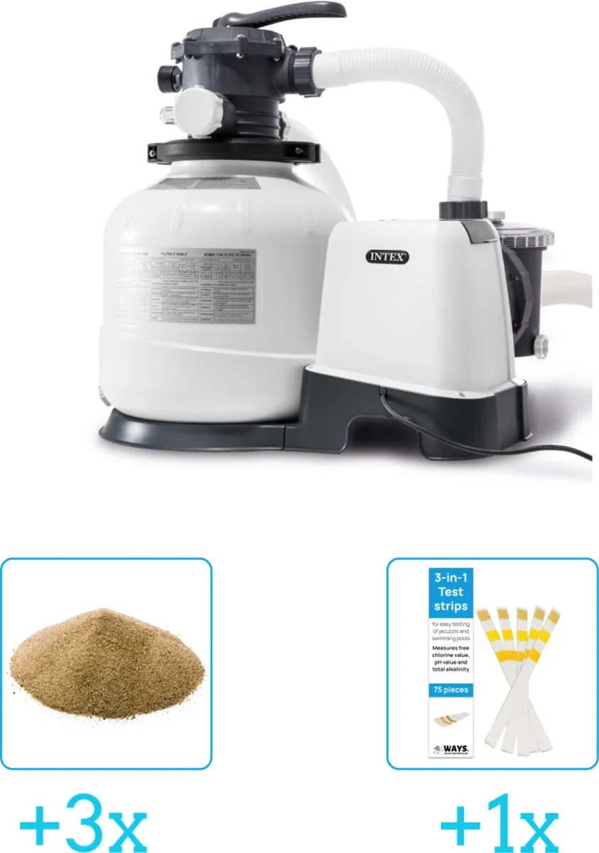 Intex 26648GS Zandfilterpomp SX2800