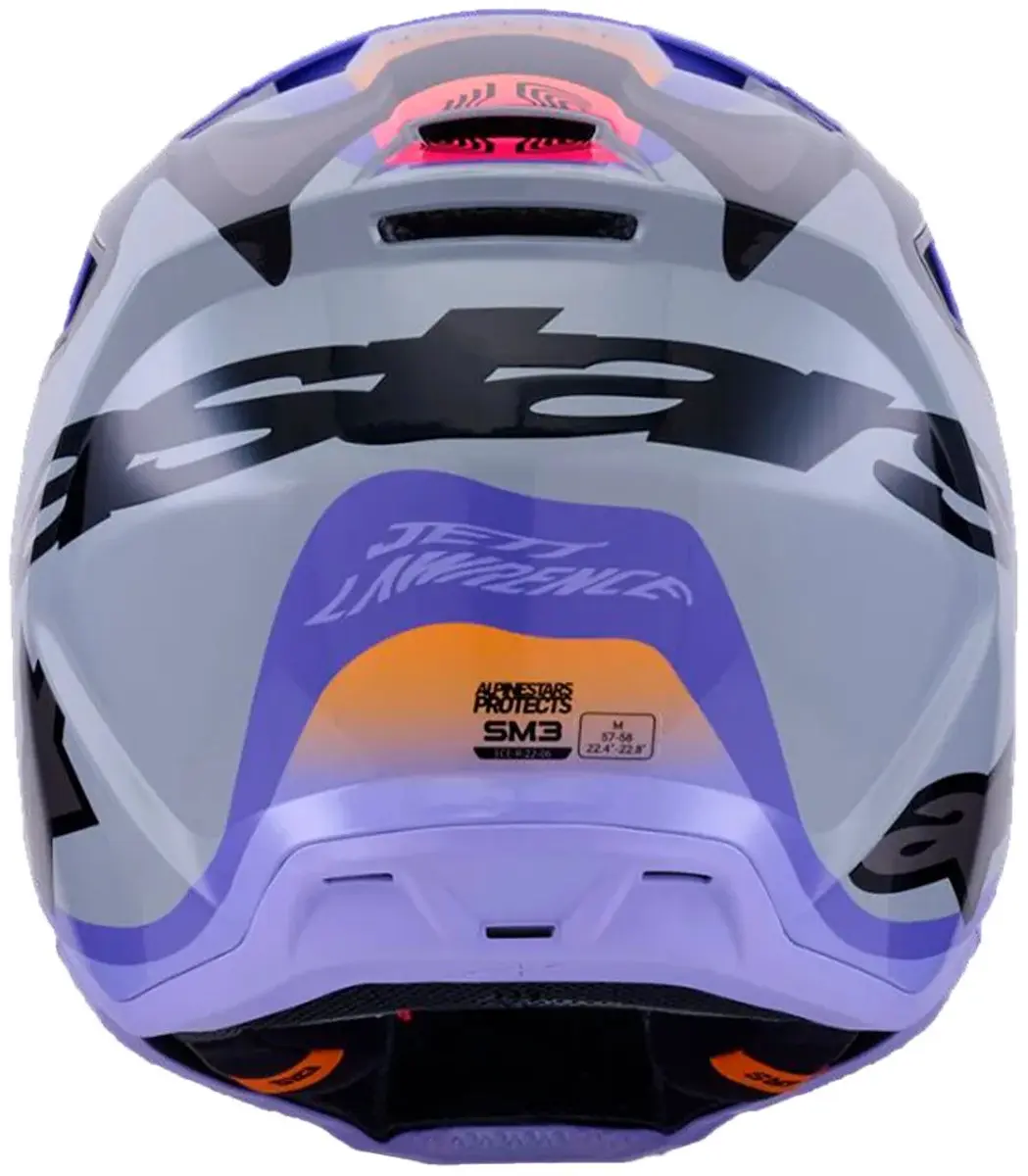 Alpinestars S-M3 Jettson Crosshelm - L Grijs