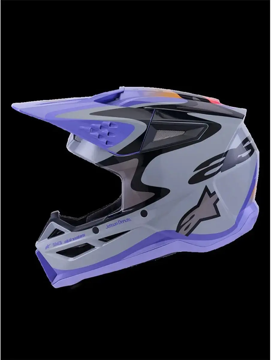 Alpinestars S-M3 Jettson Crosshelm - L Grijs - afbeelding 6 van 6