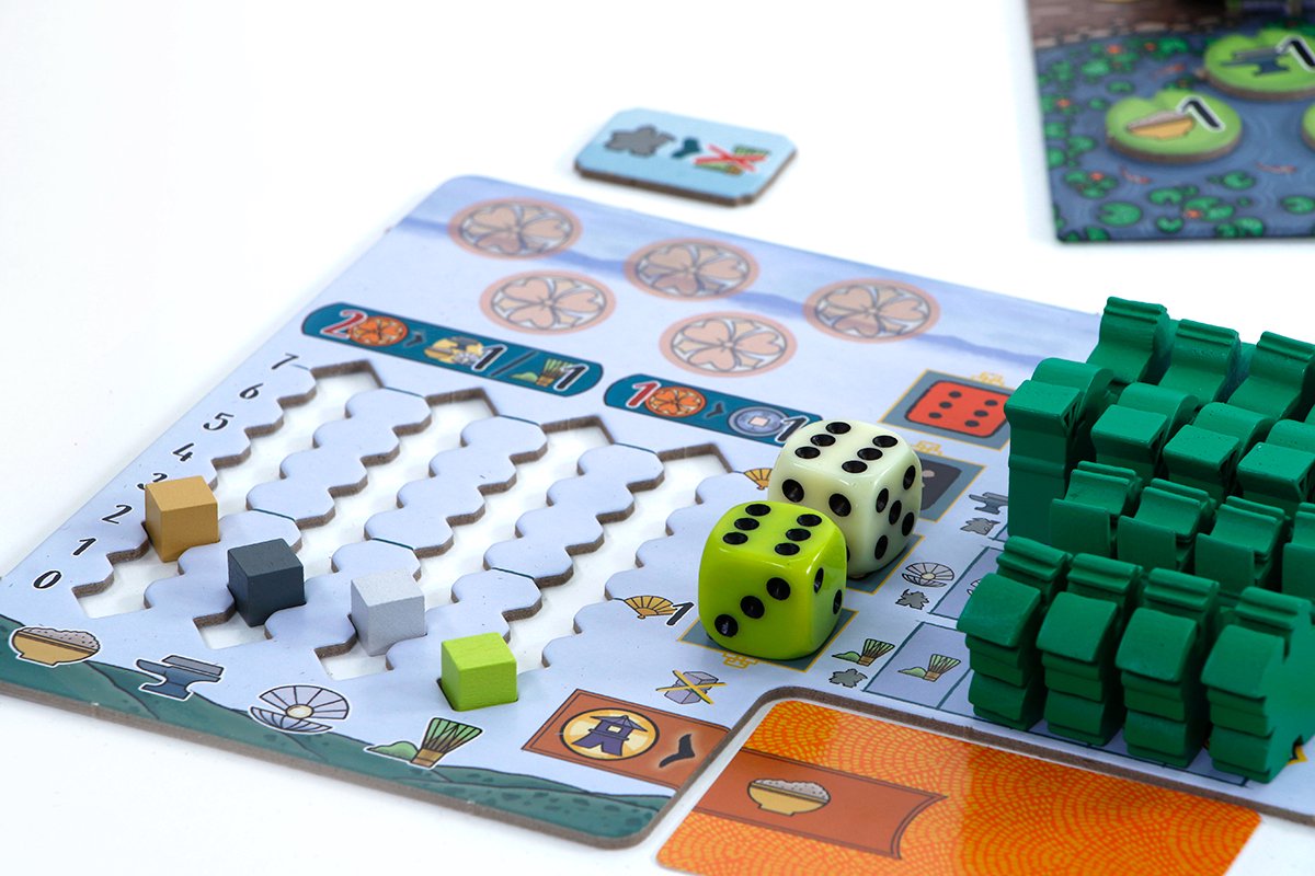 999 Games - Het Witte Kasteel van Himeji: Matcha - Uitbreiding - Maakt het origineel nog beter gebalanceerd