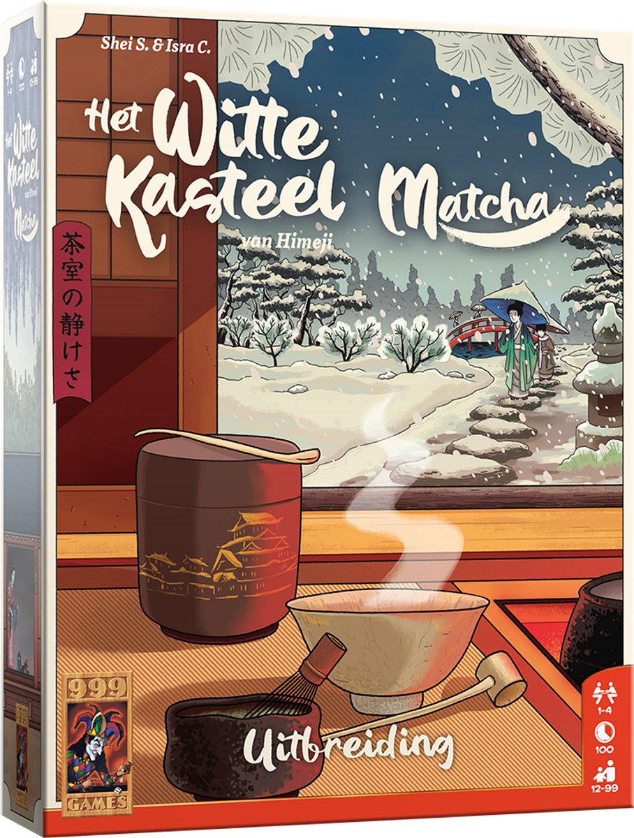 999 Games - Het Witte Kasteel van Himeji: Matcha - Uitbreiding - Maakt het origineel nog beter gebalanceerd