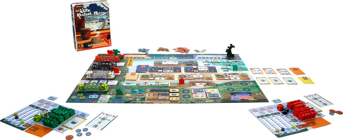 999 Games - Het Witte Kasteel van Himeji: Matcha - Uitbreiding - Maakt het origineel nog beter gebalanceerd