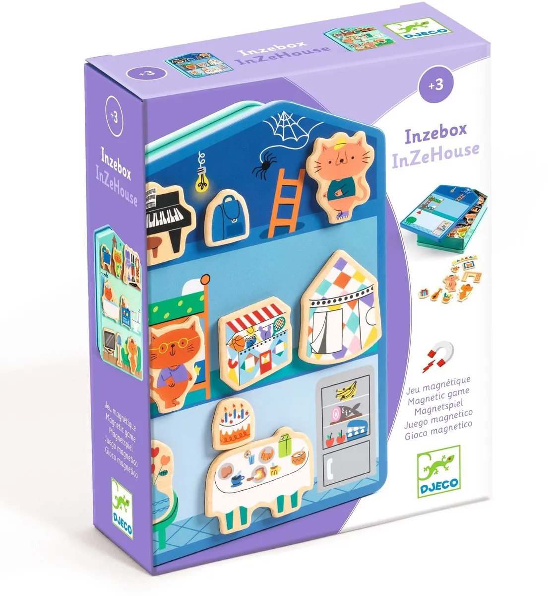 Djeco InZeHouse Magnetisch Spel DJ03089