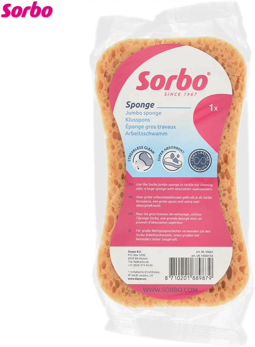 Sorbo Klusspons 50662 - Geel