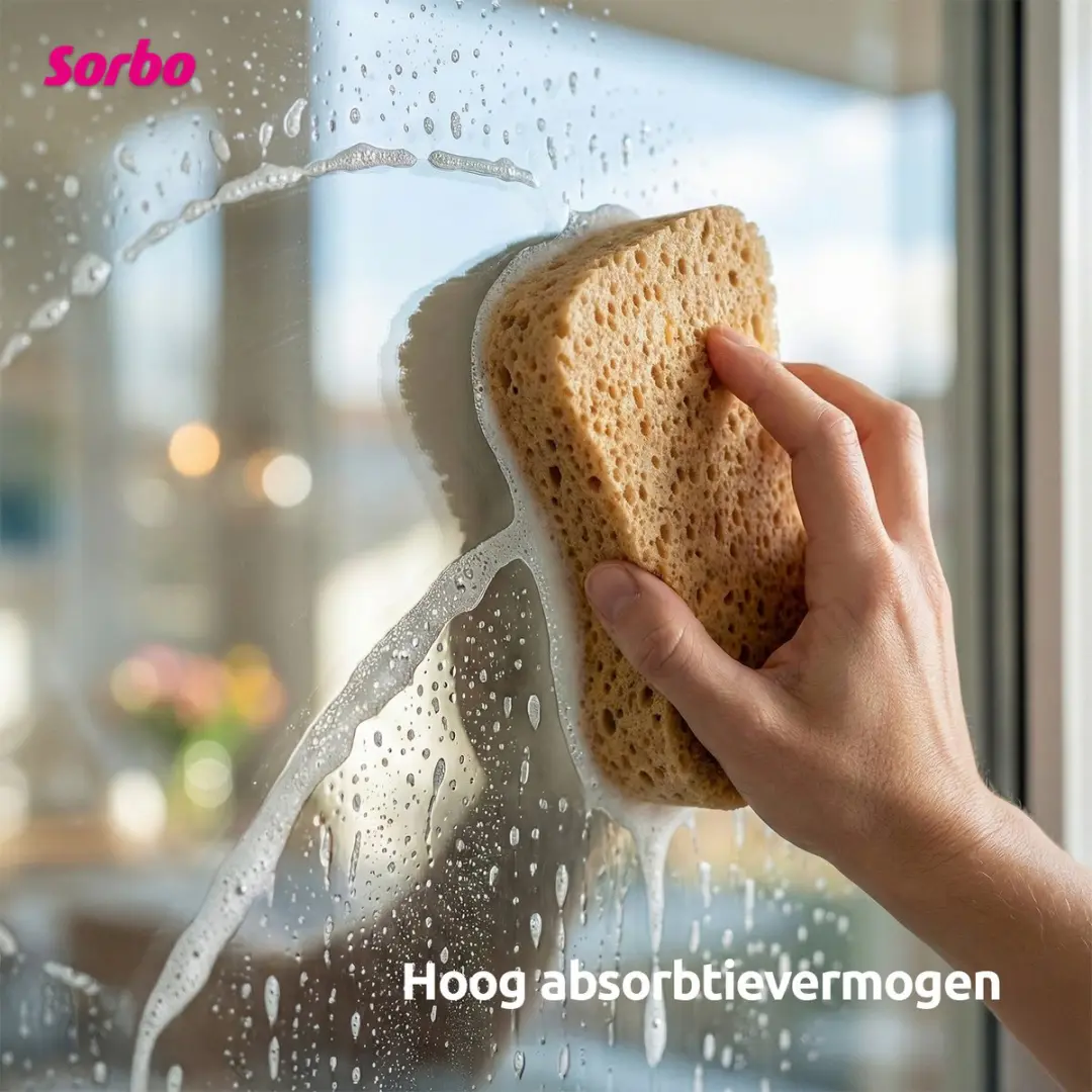 Sorbo Klusspons 50662 - Geel - afbeelding 6 van 6