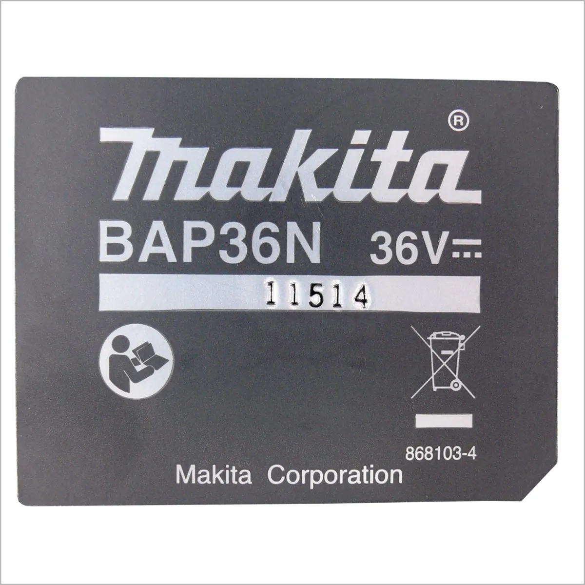 Makita Draagadapter BAP36N 36V - 160cm - afbeelding 6 van 6