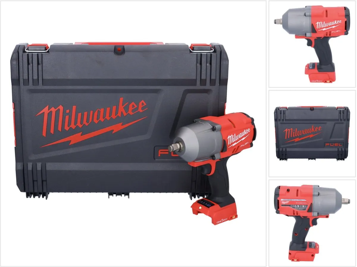 Milwaukee M18 ONEFHIWF12-0X ONE-KEY 18V Li-Ion accu Slagmoersleutel body in HD Box - 1898Nm - koolborstelloos
