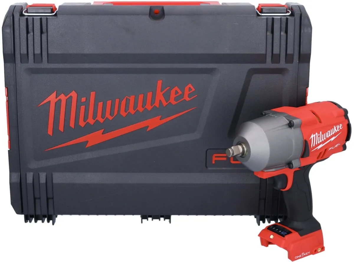 Milwaukee M18 ONEFHIWF12-0X ONE-KEY 18V Li-Ion accu Slagmoersleutel body in HD Box - 1898Nm - koolborstelloos