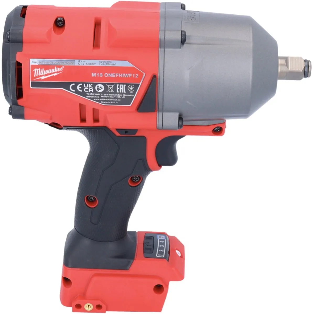 Milwaukee M18 ONEFHIWF12-0X ONE-KEY 18V Li-Ion accu Slagmoersleutel body in HD Box - 1898Nm - koolborstelloos