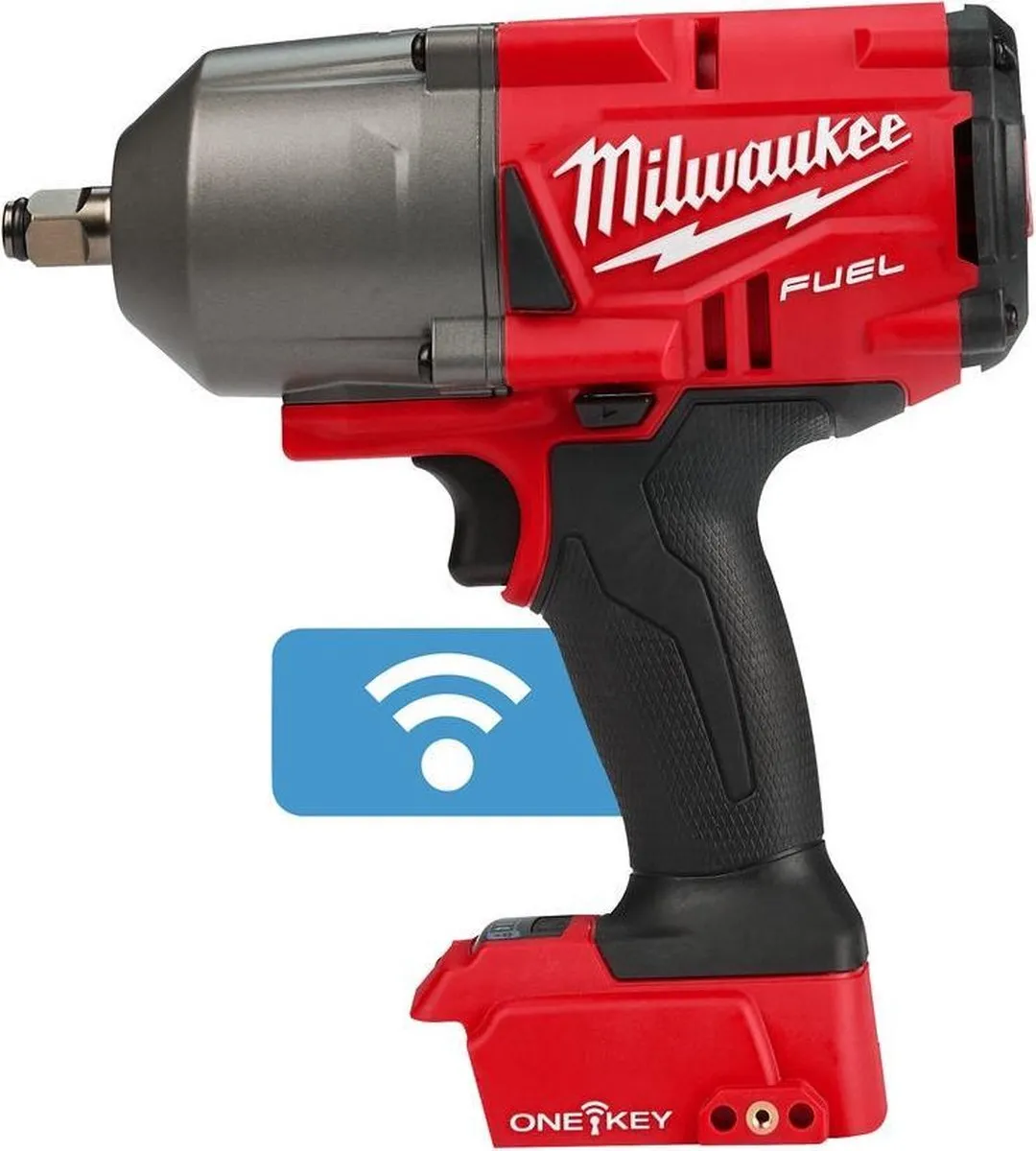 Milwaukee M18 ONEFHIWF12-0X ONE-KEY 18V Li-Ion accu Slagmoersleutel body in HD Box - 1898Nm - koolborstelloos