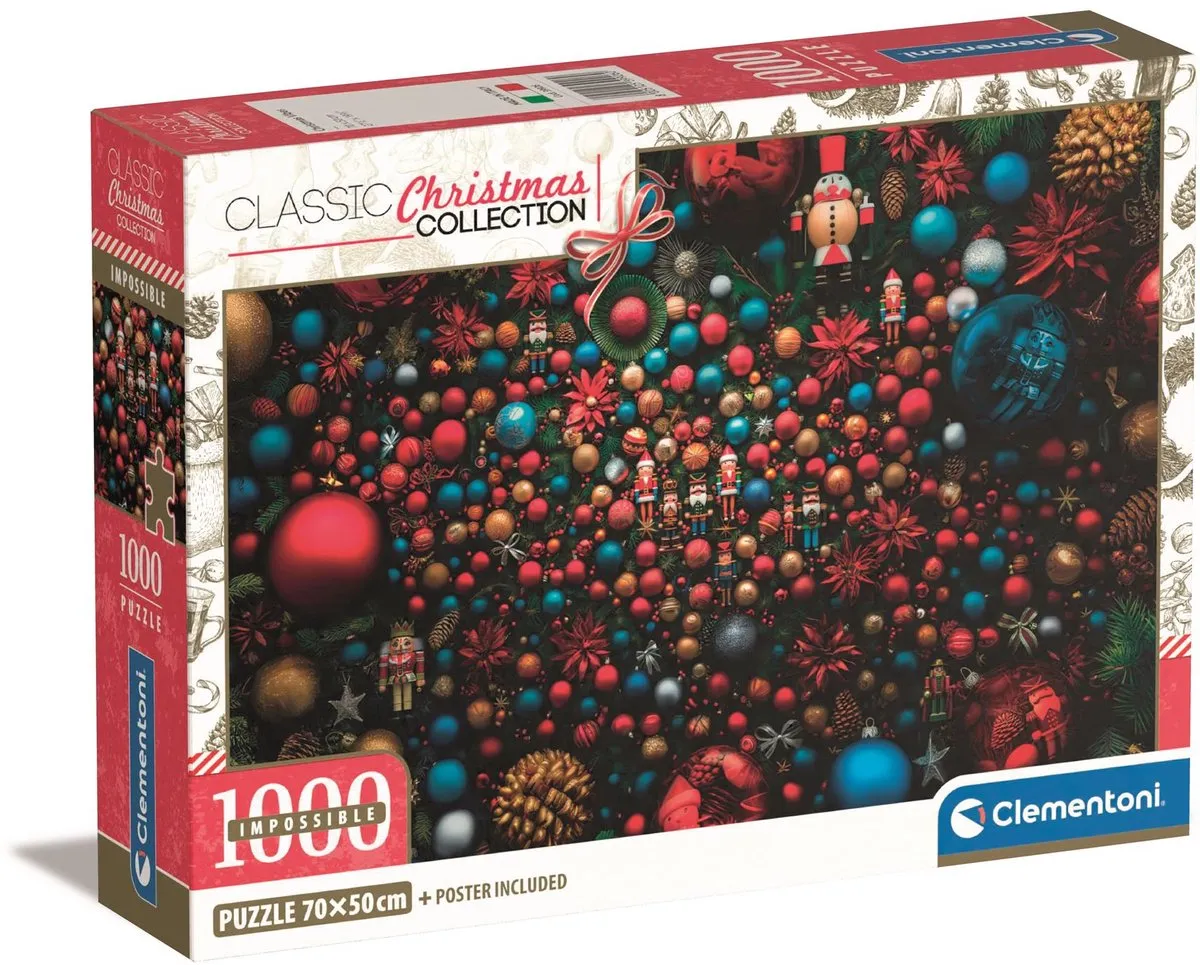 Clementoni Impossible Christmas Vibes Puzzel 1000 Stuks