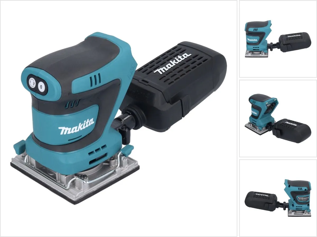 Makita DBO484Z Handpalm Vlakschuurmachine 18V - 2 Snelheden