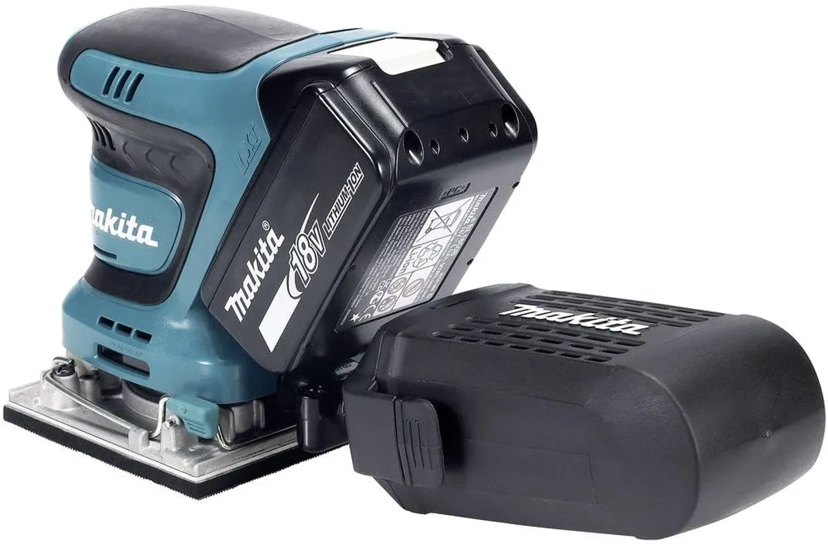 Makita DBO484Z Handpalm Vlakschuurmachine 18V - 2 Snelheden - afbeelding 6 van 6