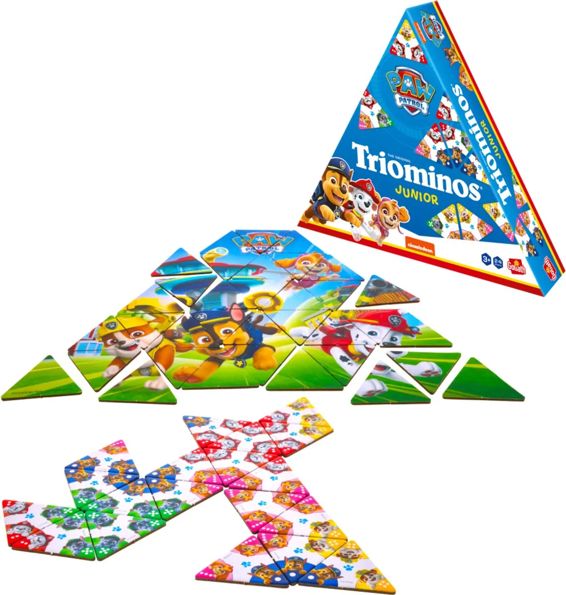 Goliath Triominos Junior Paw Patrol Bordspel 931650 - 2-4 Spelers